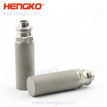 Hengko Custom Sintered Edelstahl 316 316L Mikro Luftblasen Diffusor Steinsauerstoffgenerator